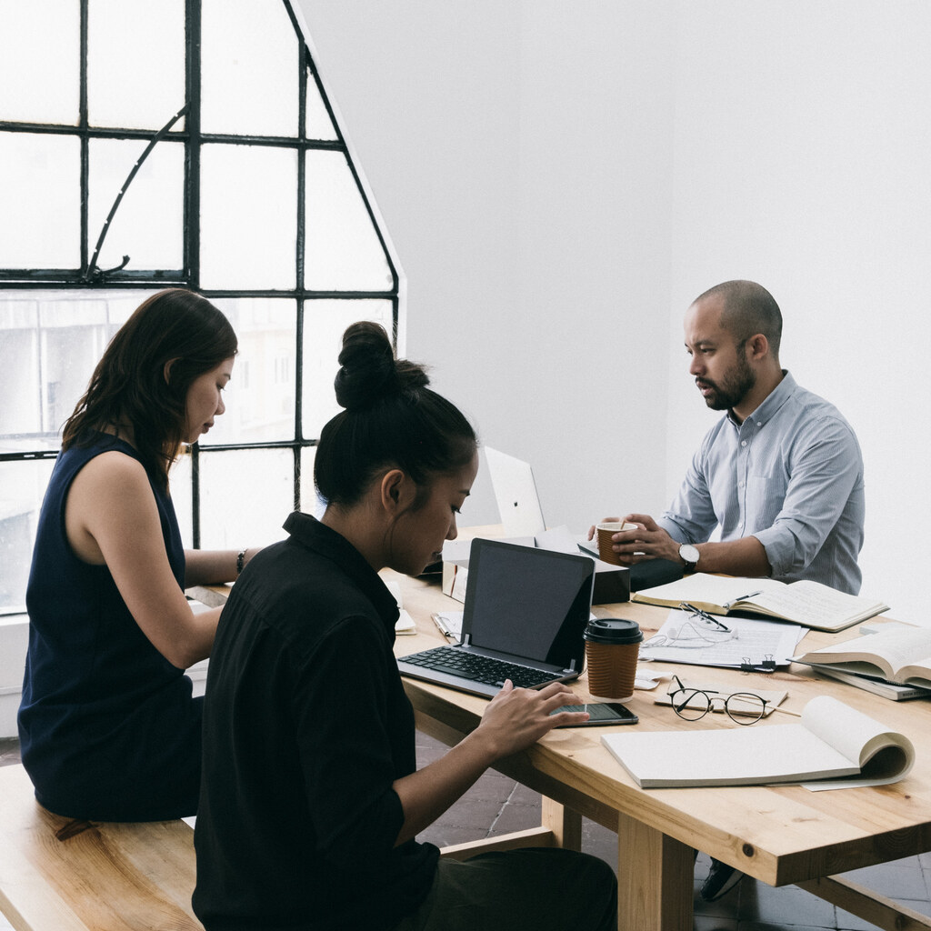 A Compound team member at work
